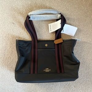 Coach nylon tote bag
